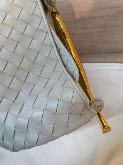 Bottega Veneta Sardine Top Handle Grey GHW