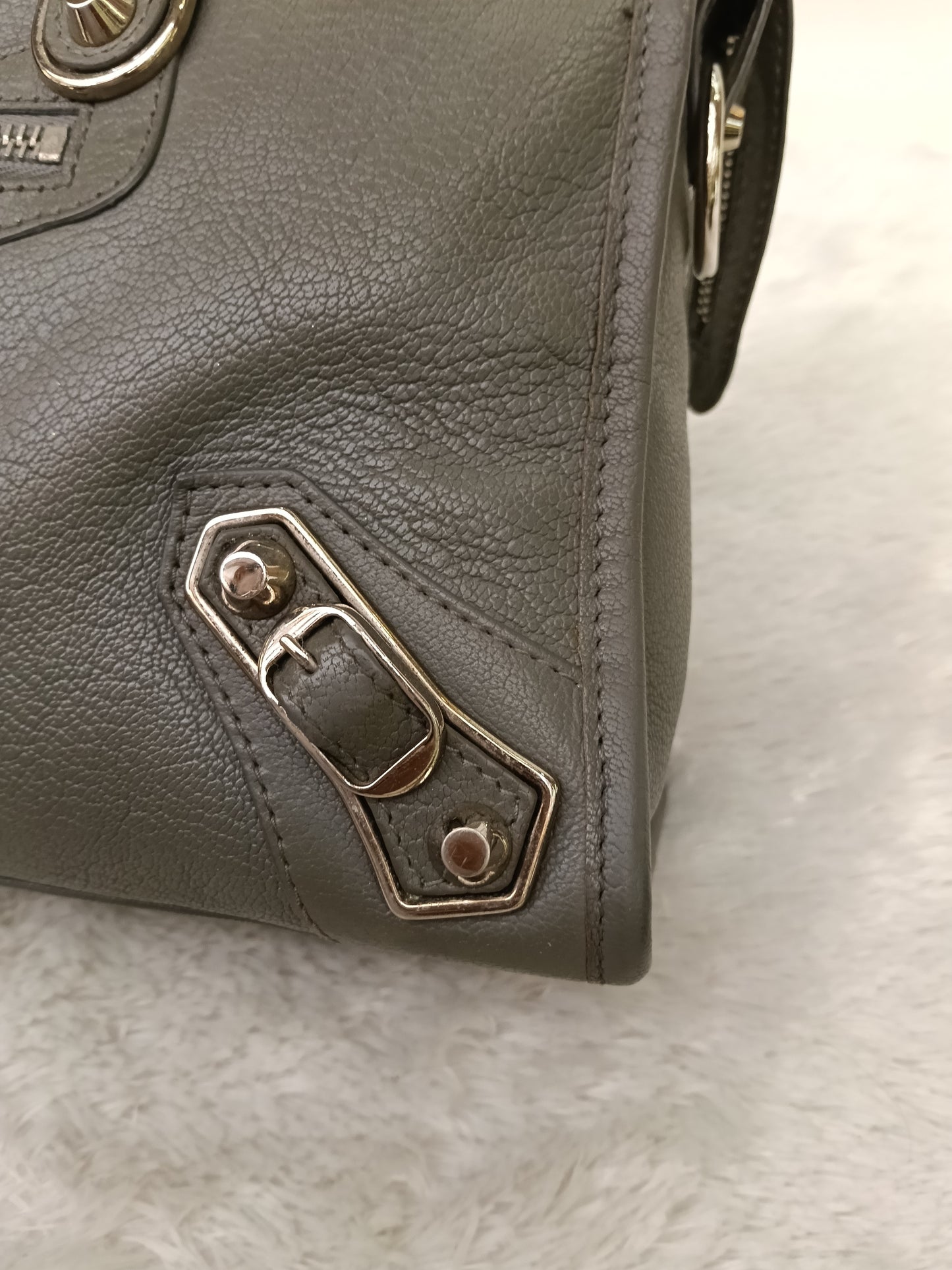 Balenciaga Small City Edge Grey SHW 2017