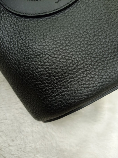 *LikeNew* Hermes In The Loop 18 Clem Swift Noir GHW #W