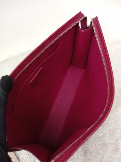 LV Toiletry Pouch 26 Epi Fuchsia 2019