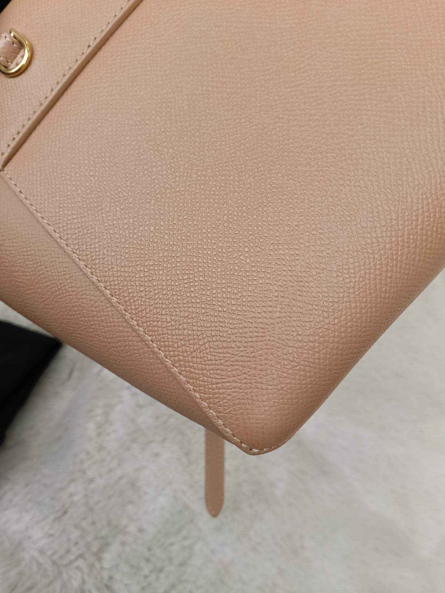 Celine Nano Belt Grained Desert Rose GHW 2020