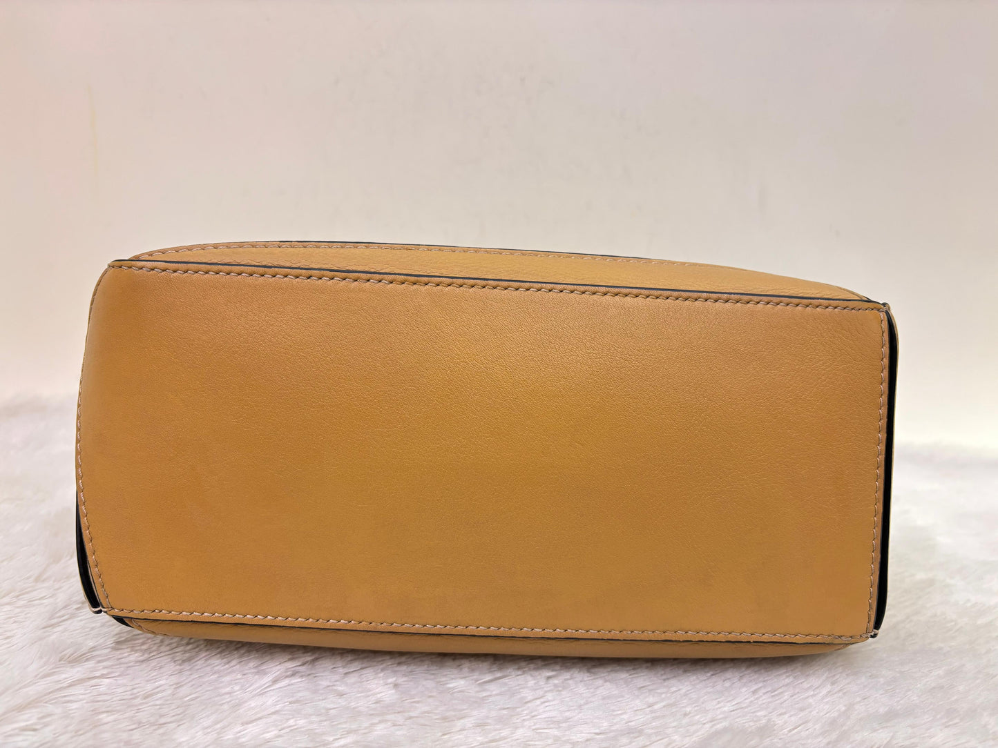 Loewe Puzzle Small Calfskin Dusty Beige Soft White GHW 2022