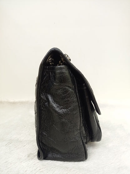 YsL Niki Medium Calfskin Black RHW 2018