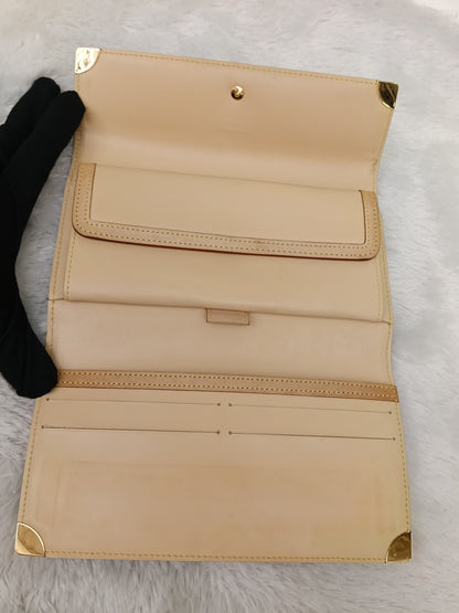 LV Porte Tresor International Wallet Monogram Multicolour White