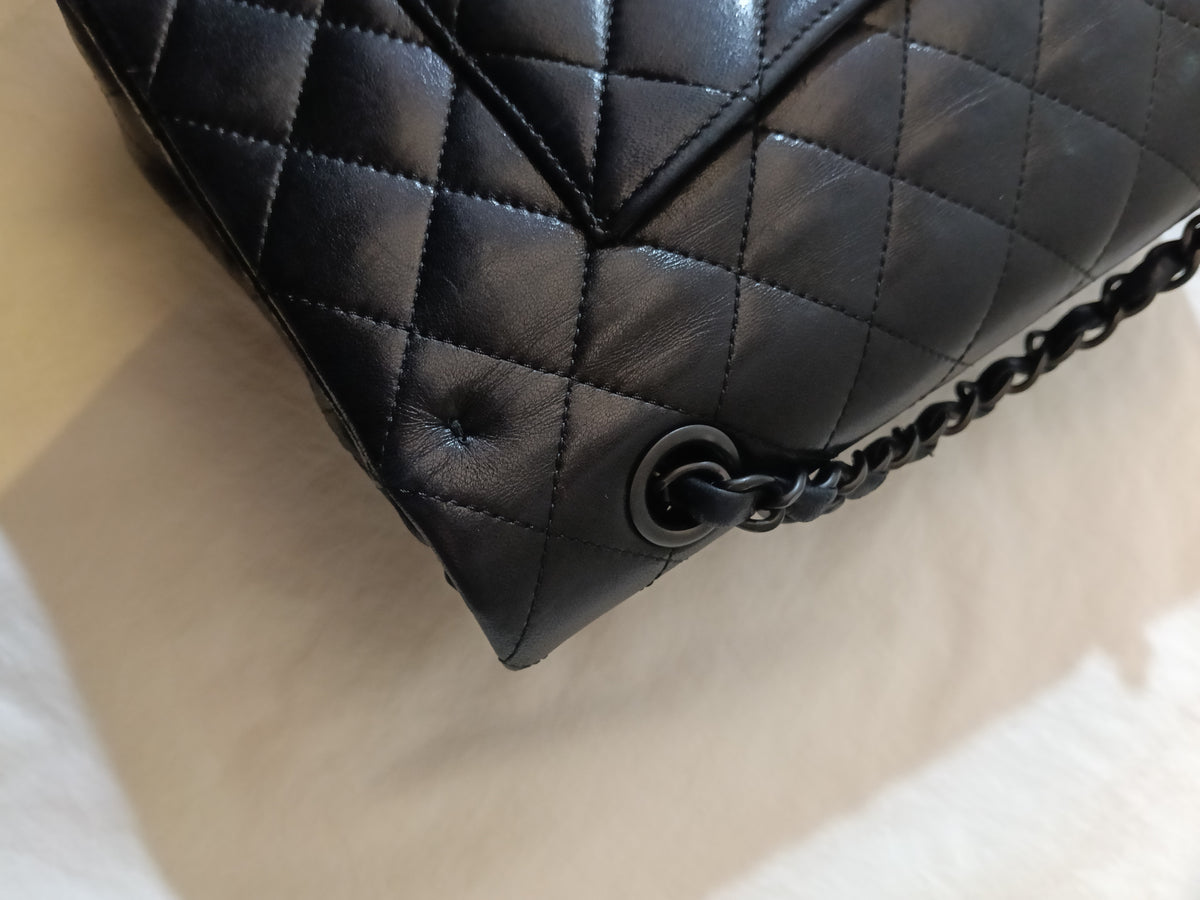 Chanel Medium Lamb All Black #14