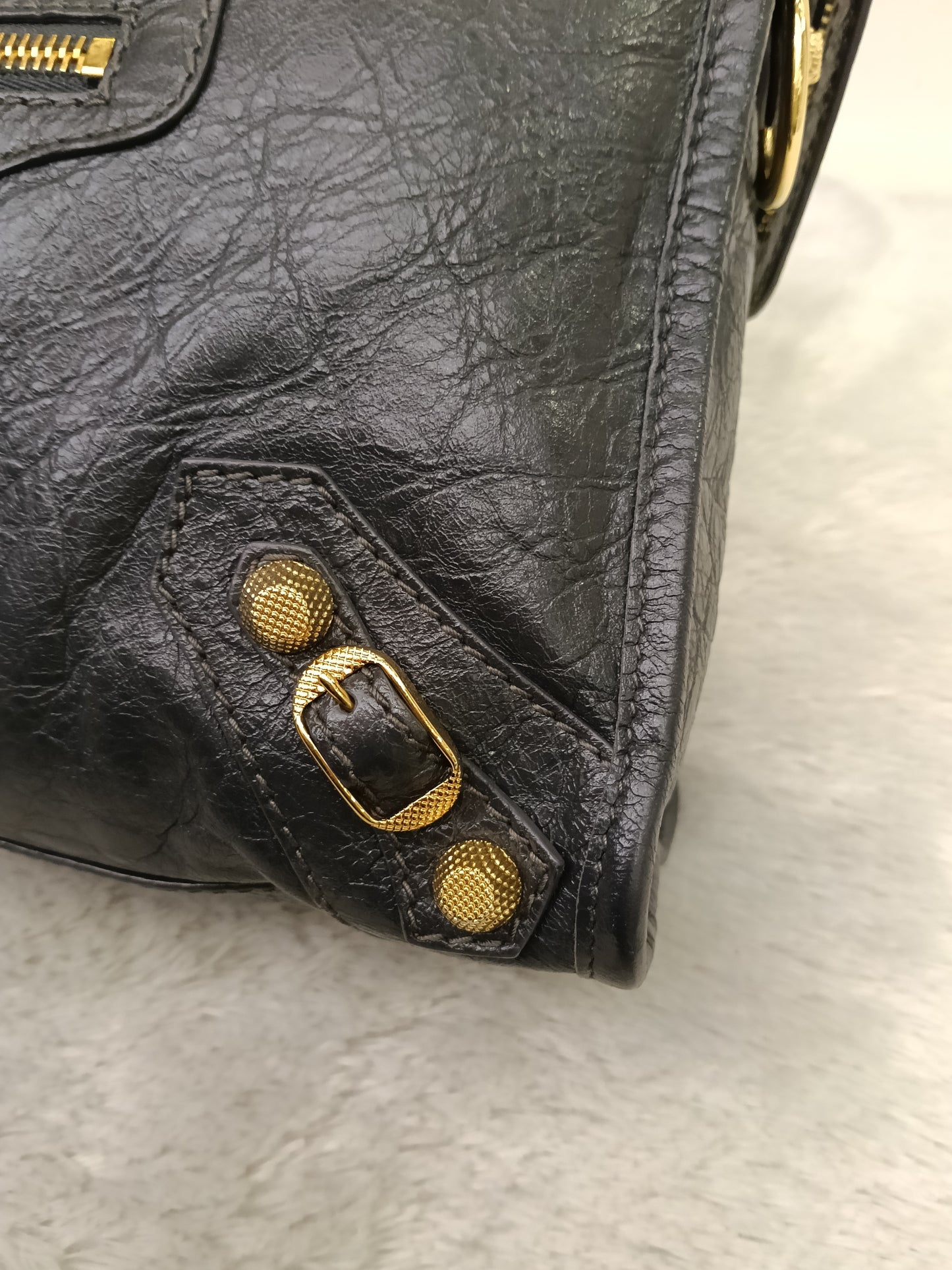 Balenciaga Small City Giant Grey GHW 2016