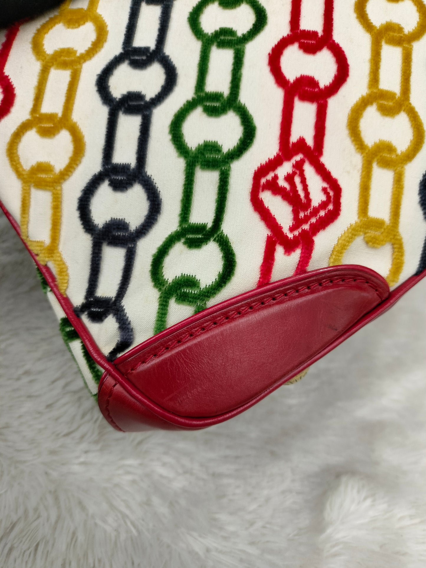 LV Mini Linda Charms Velvet Chains Multicolour 2006