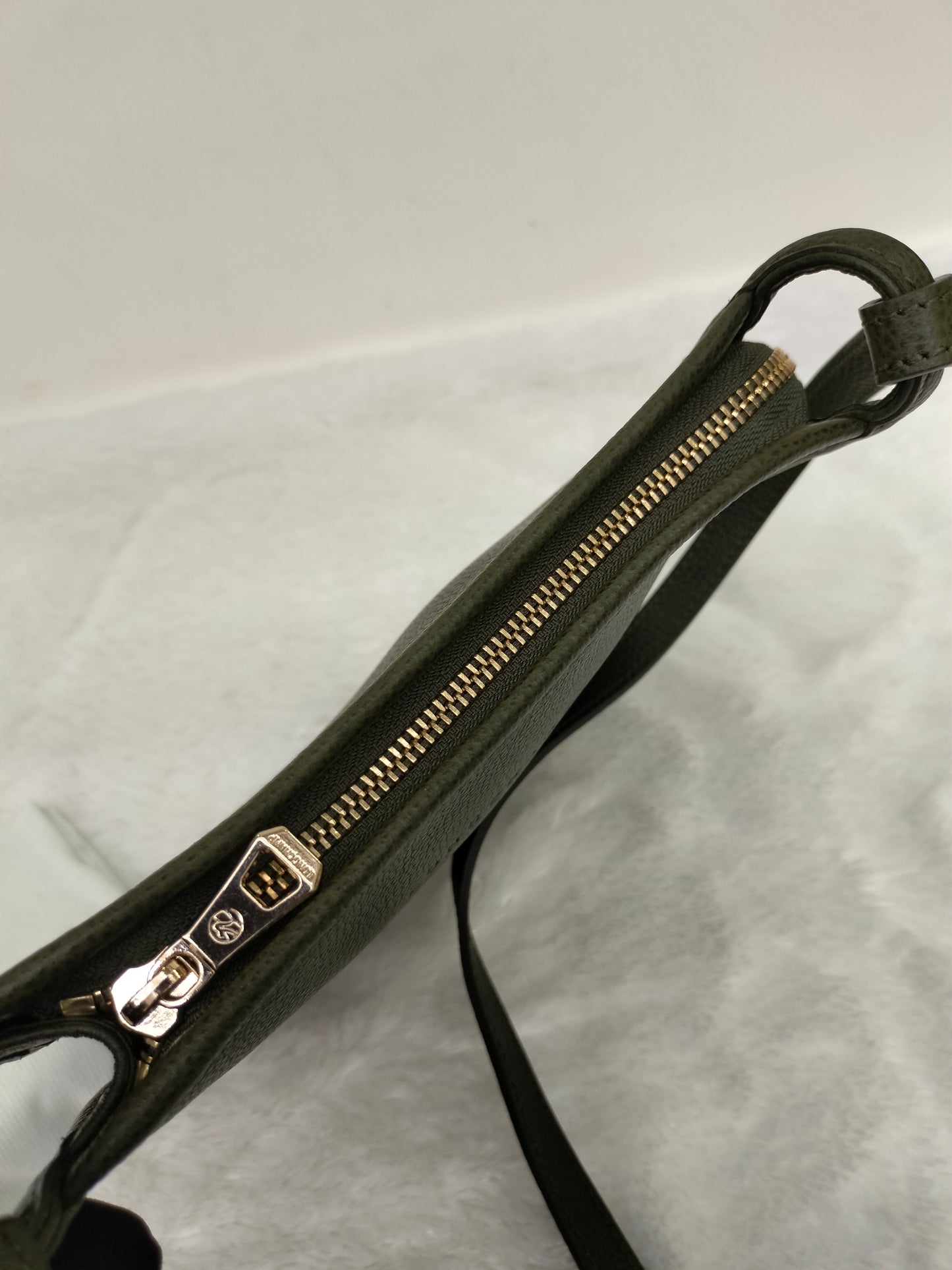 Longchamp Le Foulonne Crossbody Khaki GHW