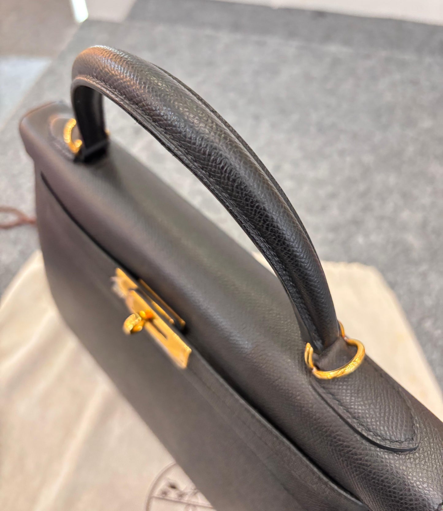 K32 Epsom Sellier Black GHW #A