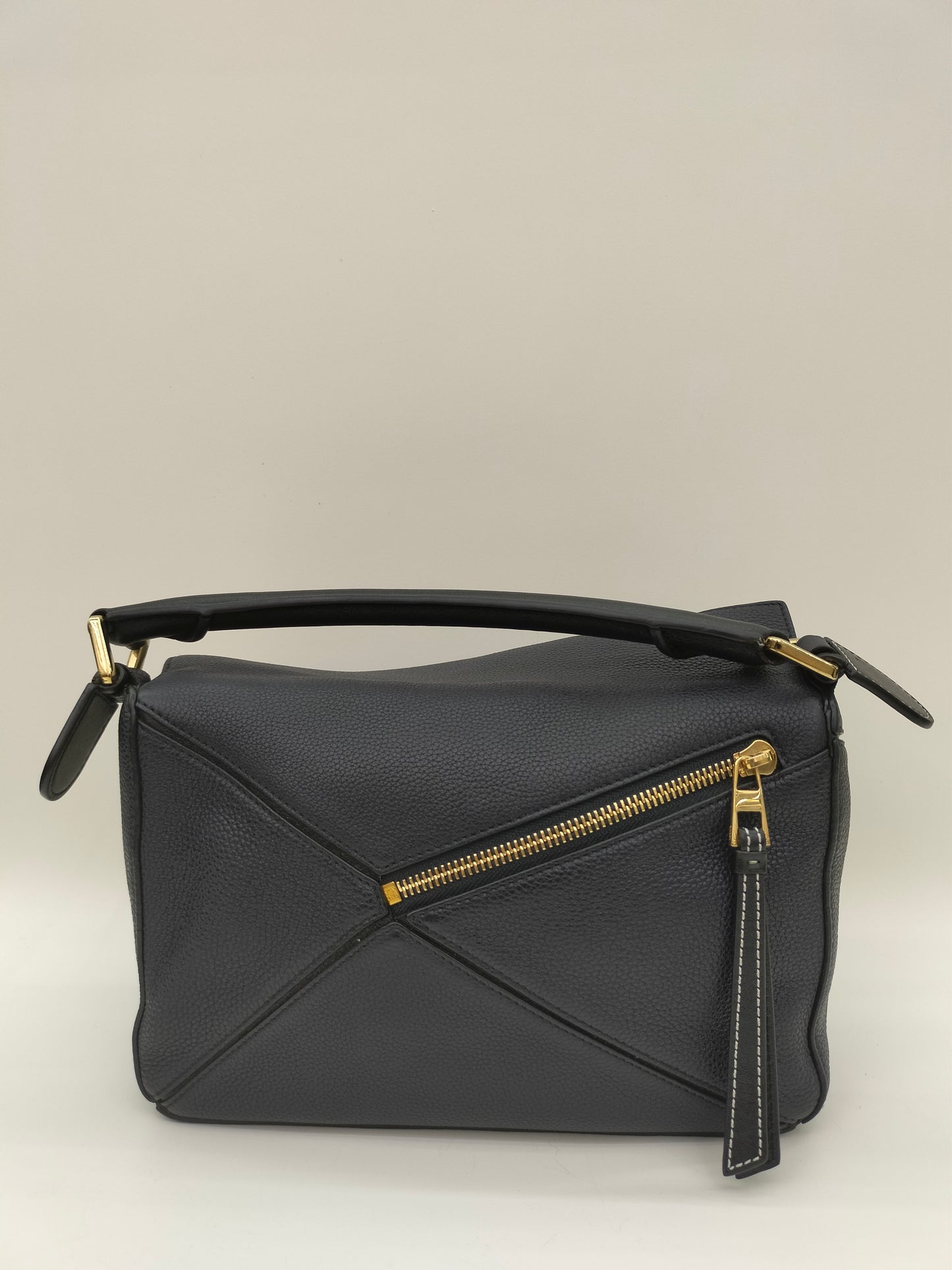 Loewe Puzzle Small Grained Black Blue GHW 2019