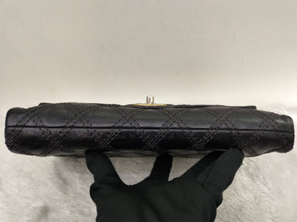 Chanel Jumbo Triple Stitched Calfskin Black GHW #19
