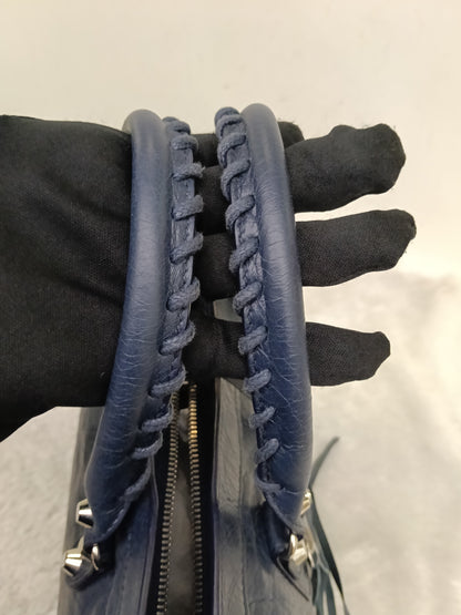Balenciaga Small City Classic Blue Nuit SHW 2018
