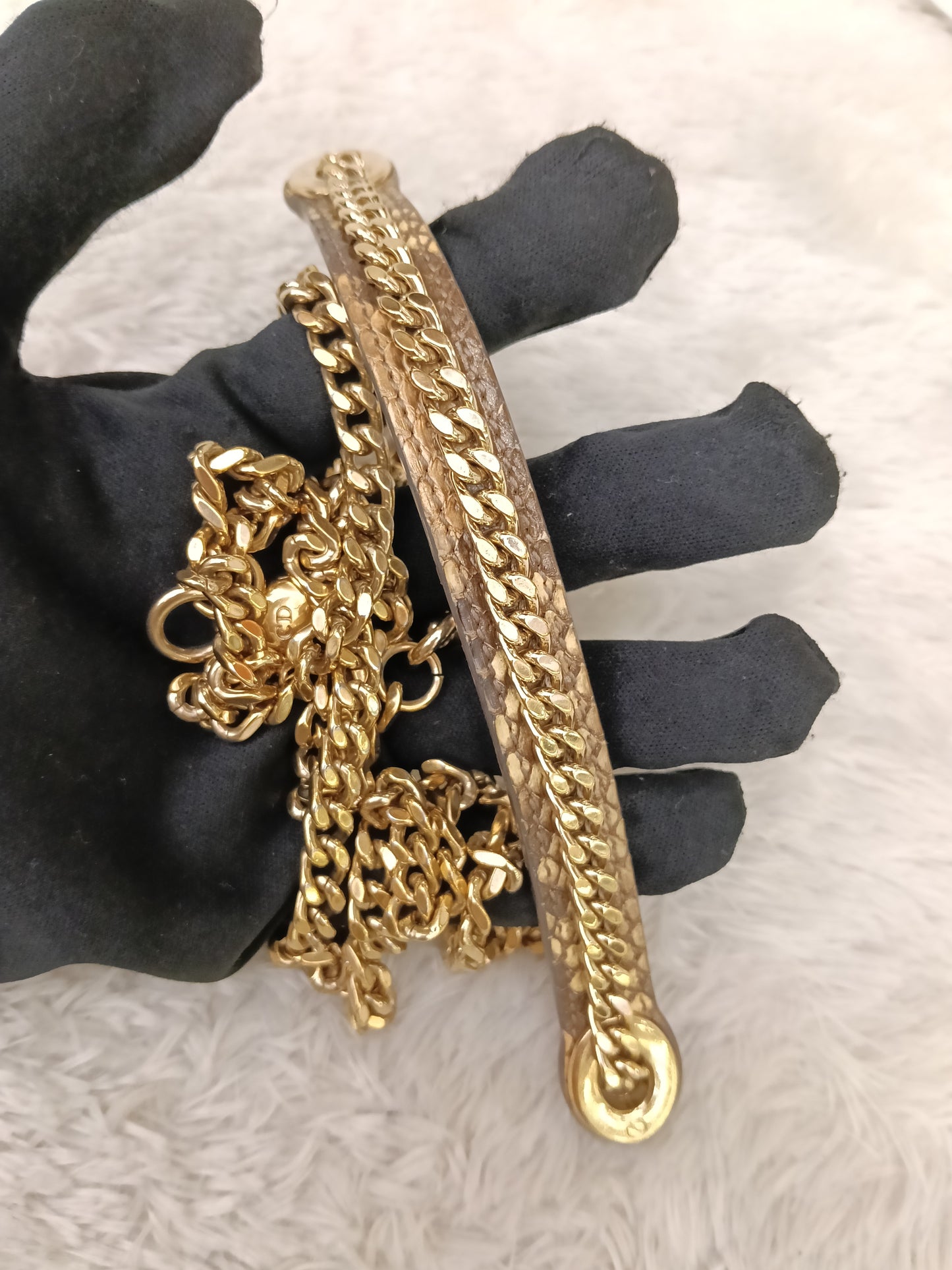 Lady Dior Mini Python GHW 2019