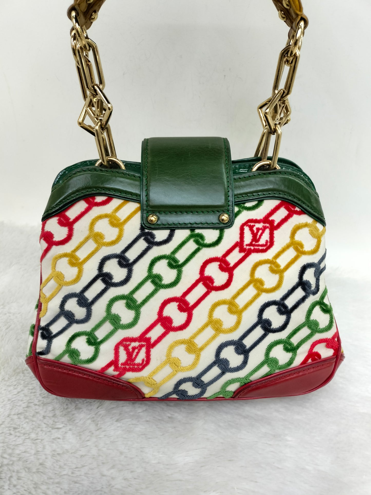 LV Mini Linda Charms Velvet Chains Multicolour 2006