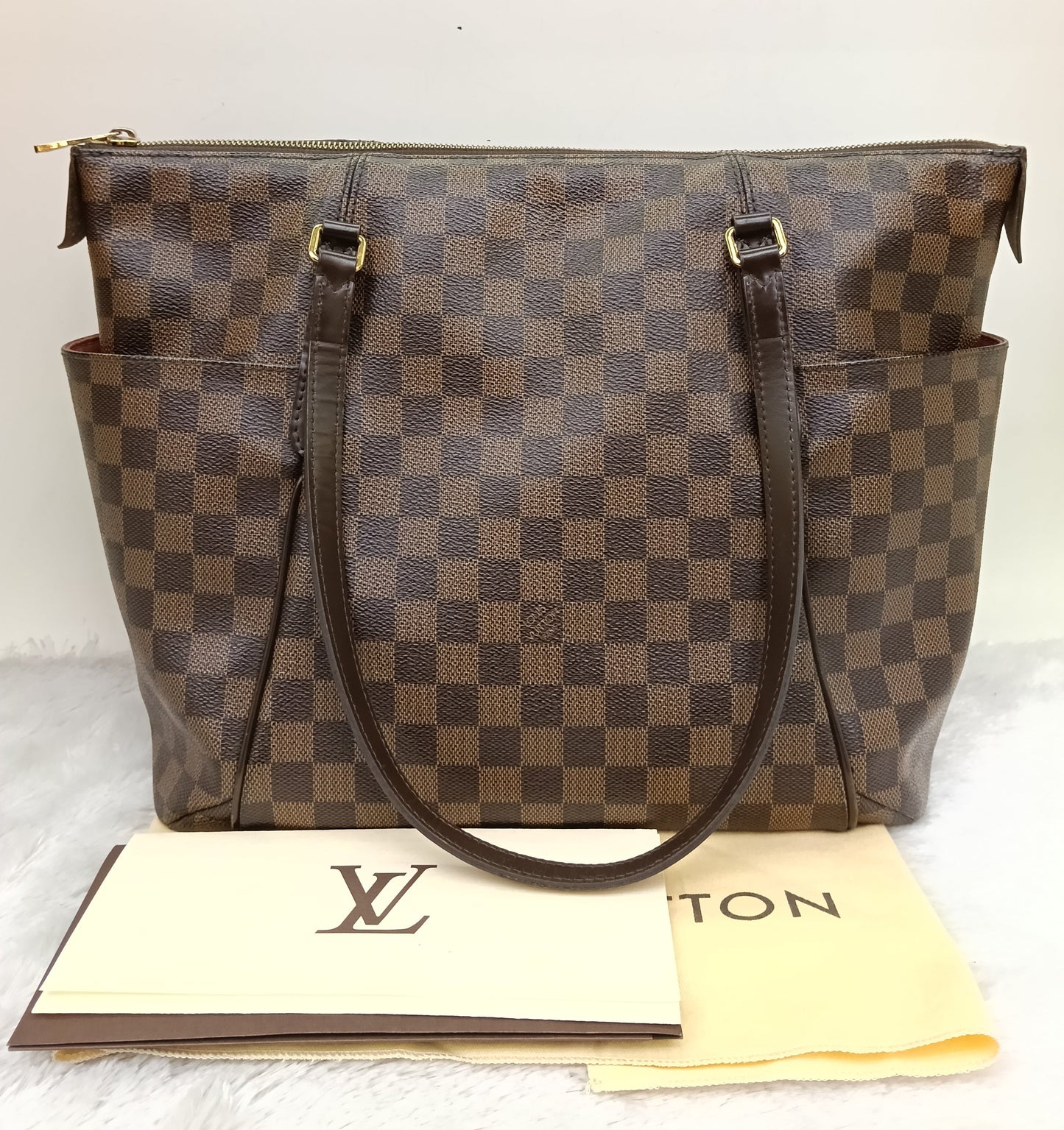 LV Totally MM NM Damier 2014