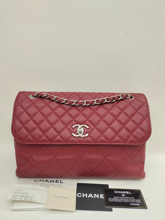 Chanel Maxi Business Flap Calfskin SHW SF #15