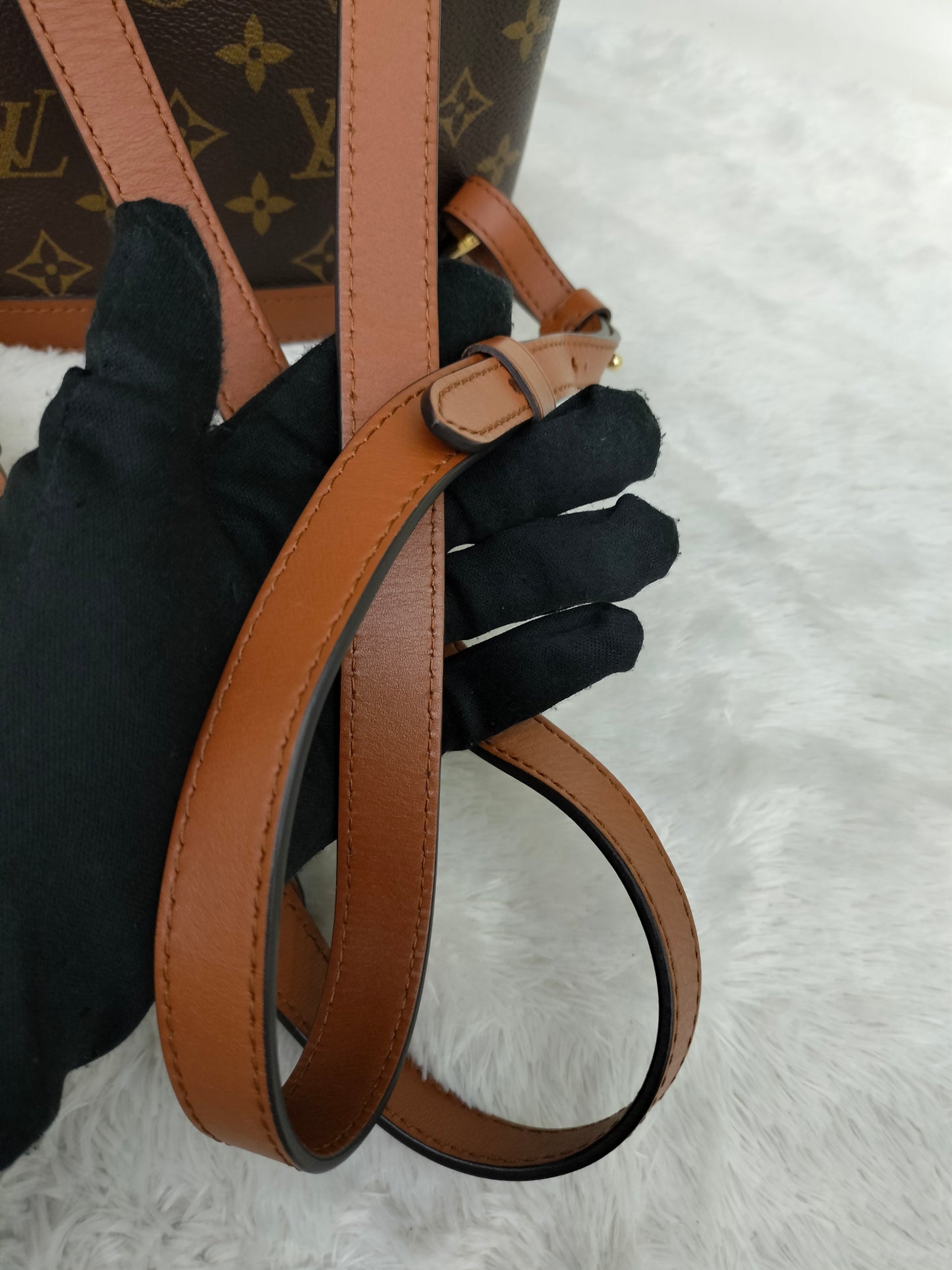 LV Dauphine Backpack Monogram Reverse 2020