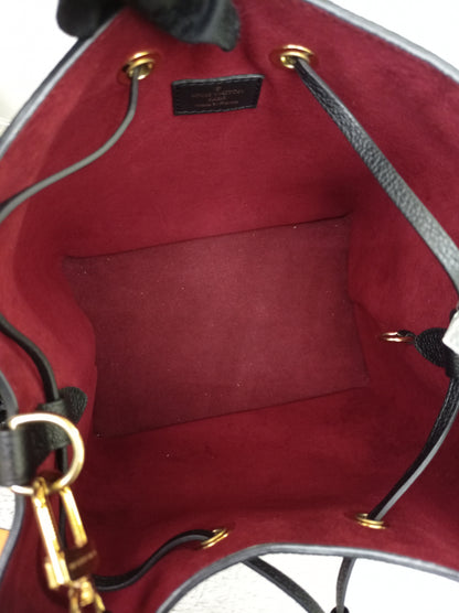 LV Neo Noe MM Monogram Empreinte Noir Creme 2022 (CHIP)