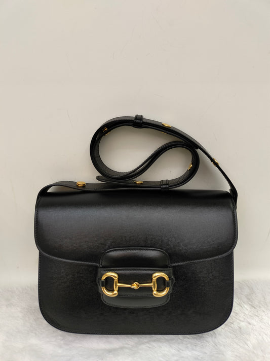 Gucci Horsebit Medium Black GHW