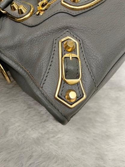 Balenciaga Mini City Edge Grey GHW 2017