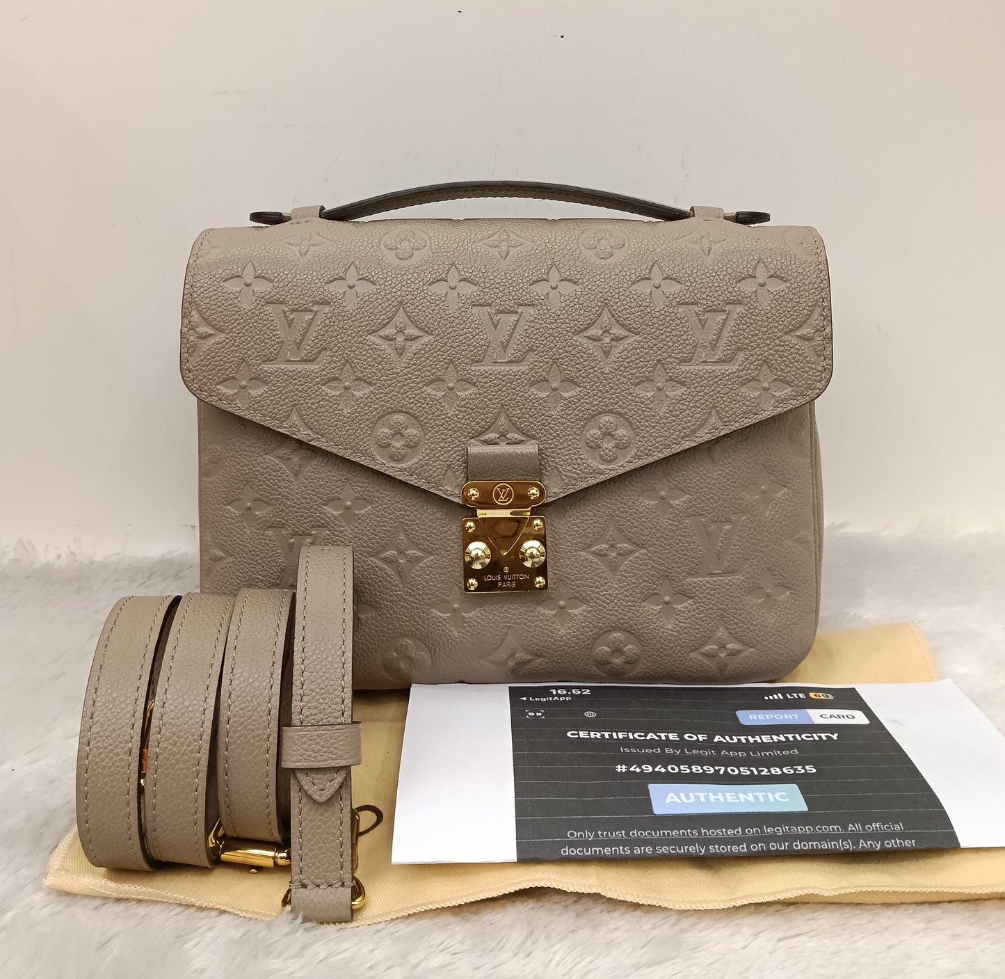 LV Metis Monogram Empreinte Tourterelle 2019