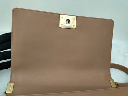 Chanel Boy 28 Lamb Nude GHW #21
