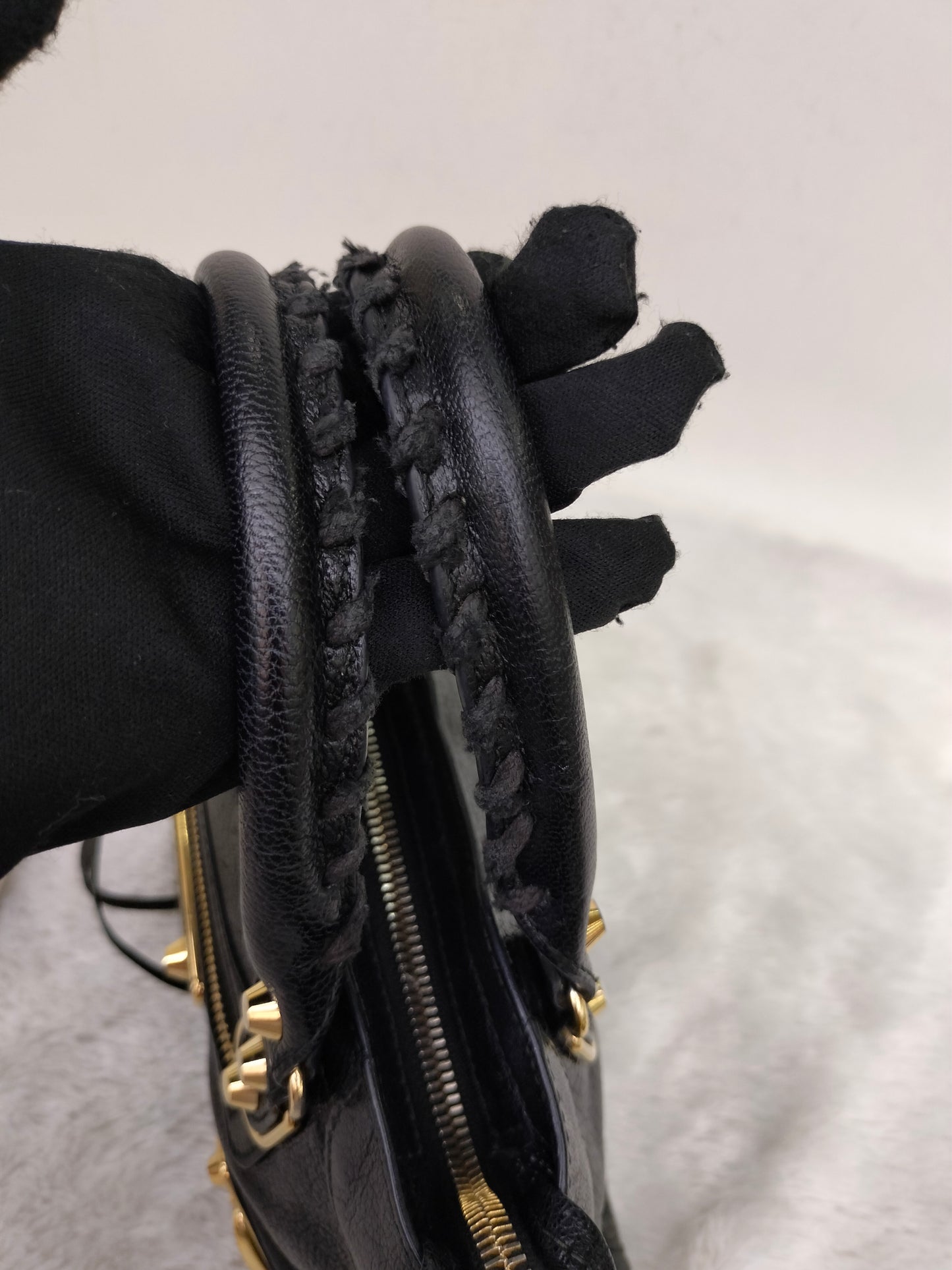 Balenciaga Mini City Edge Black GHW 2017