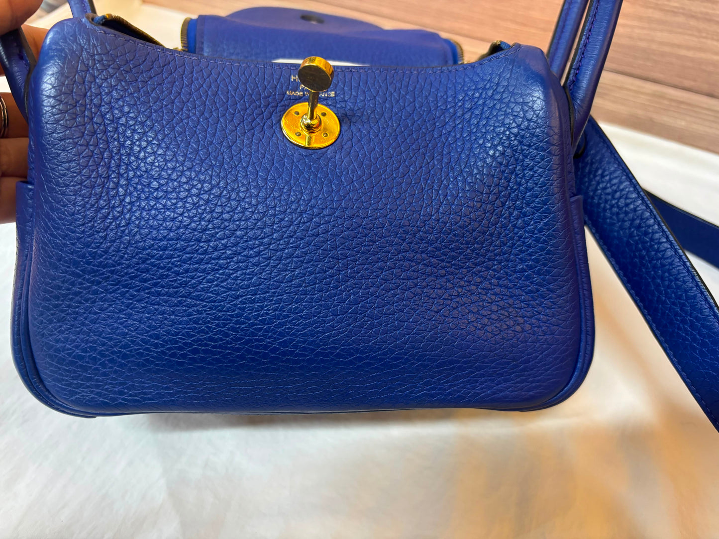 Lindy Mini Clem Bleu Royal GHW #U