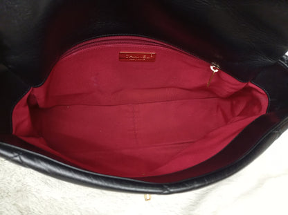 Chanel C19 Medium Lamb Black GHW #29