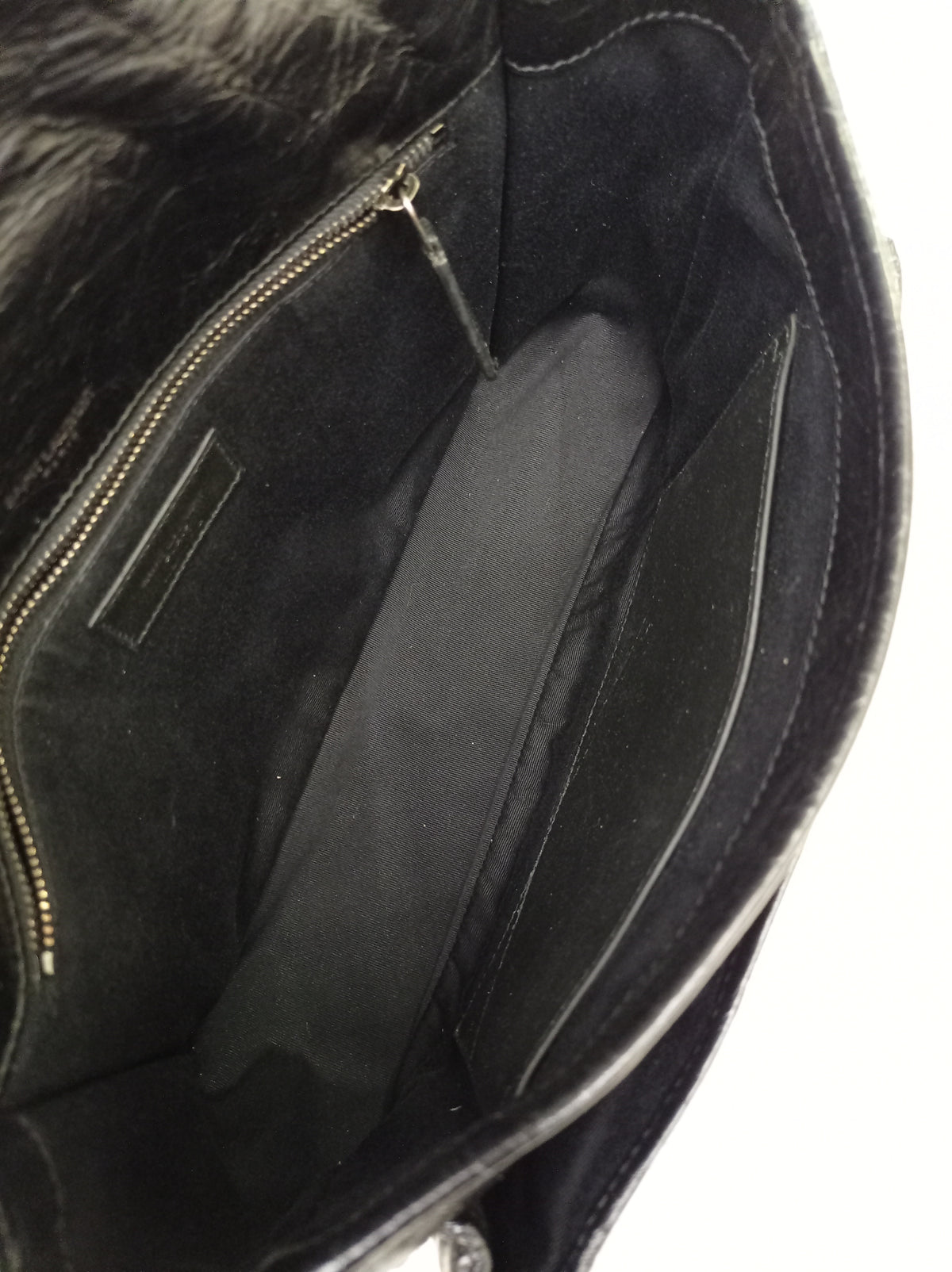 YsL Niki Medium Calfskin Black RHW 2018