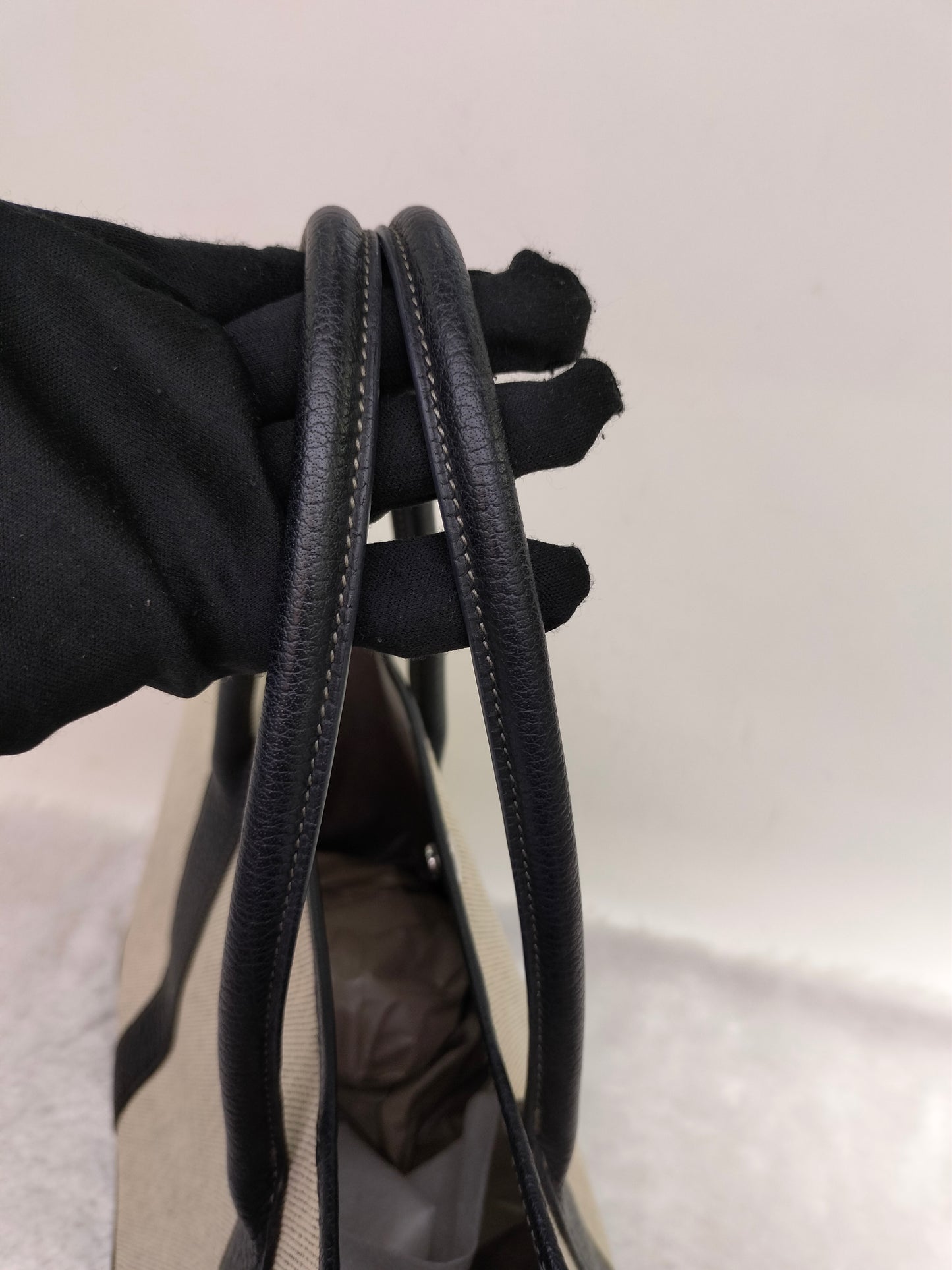 Garden Party 36 Toile Negonda Beige Black #N square