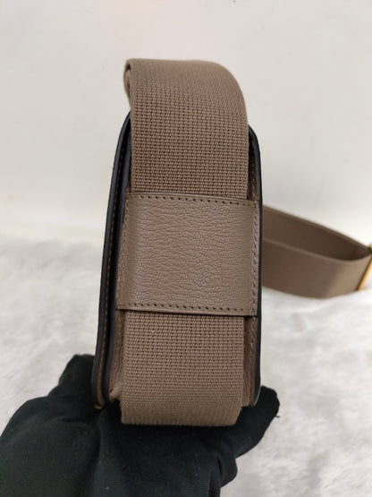 Hermes Geta Chevre Etoupe GHW #U