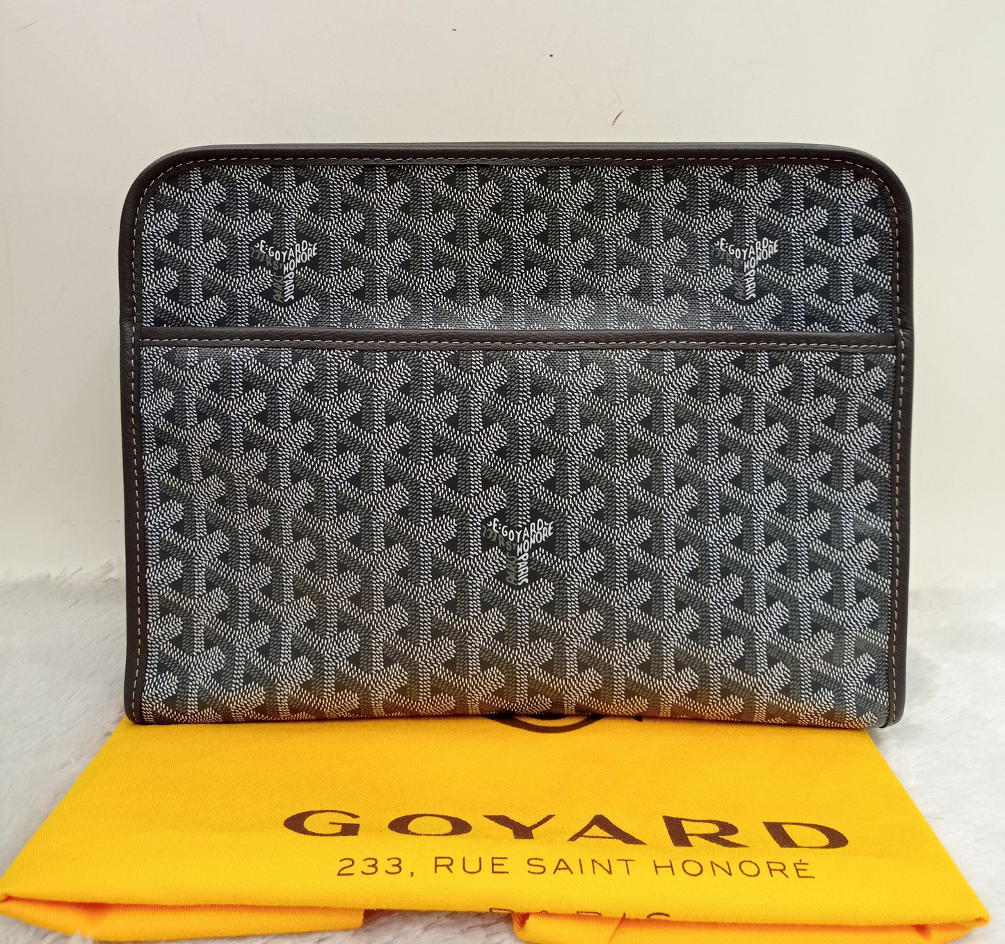 Goyard Trousse Jouvence GM Toiletry Grey SHW 2023