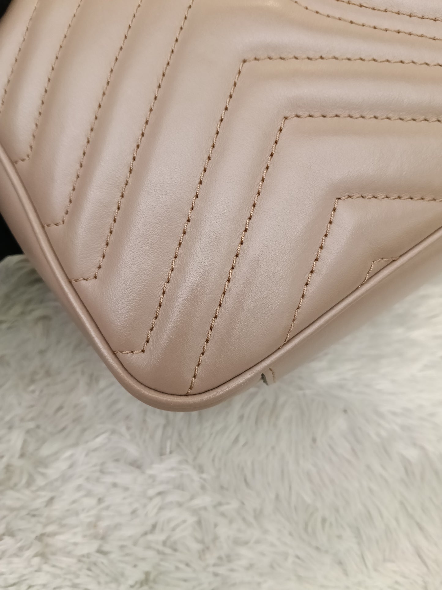 Gucci Marmont Small Nude GHW