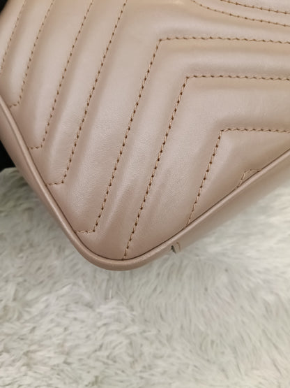 Gucci Marmont Small Nude GHW