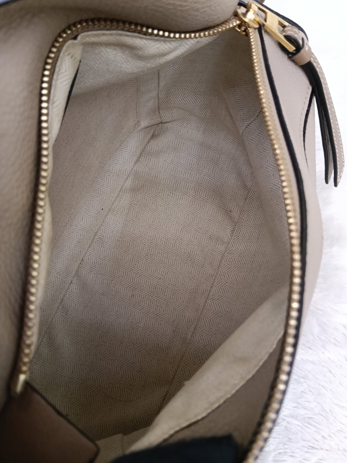 Loewe Puzzle Small Grained Sand Mink GHW 2020