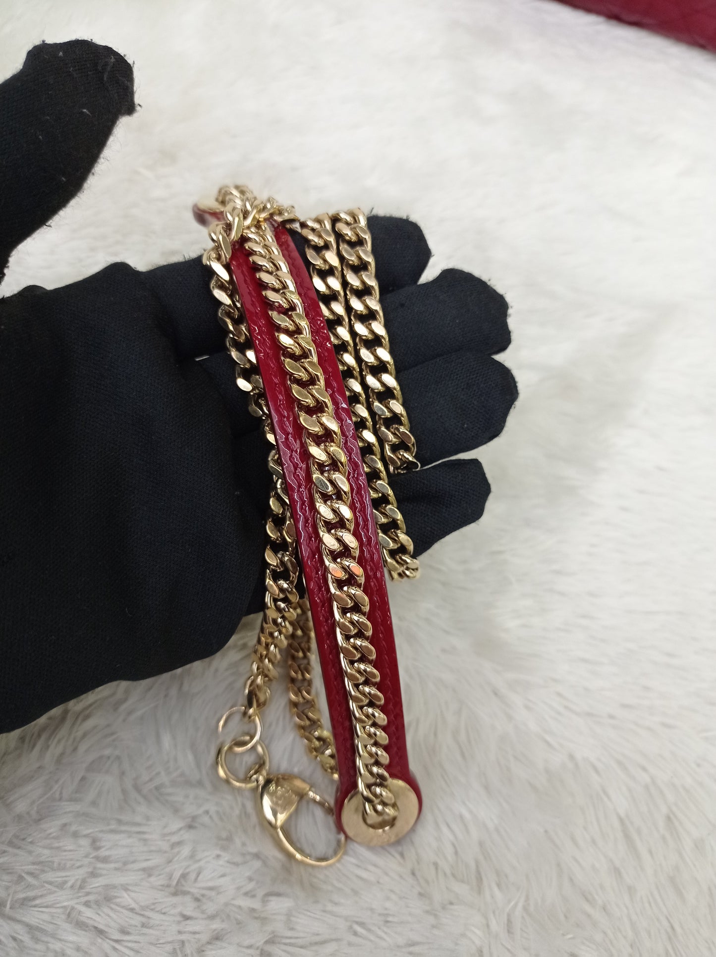 Lady Dior Mini Patent Red GHW 2018