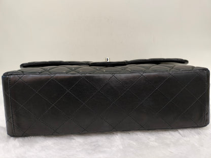 Chanel Maxi Lamb Black SHW SF #13