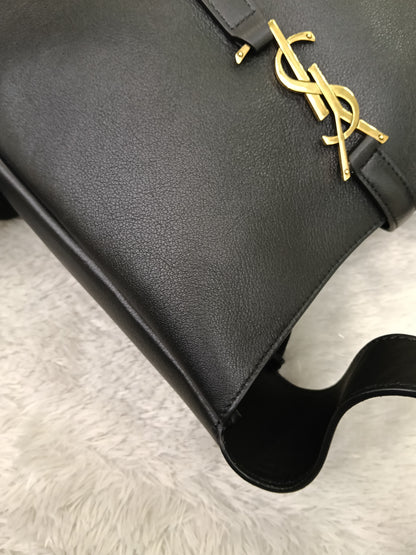 YsL Le 5 A 7 Supple Small Calfskin Black GHW 2026