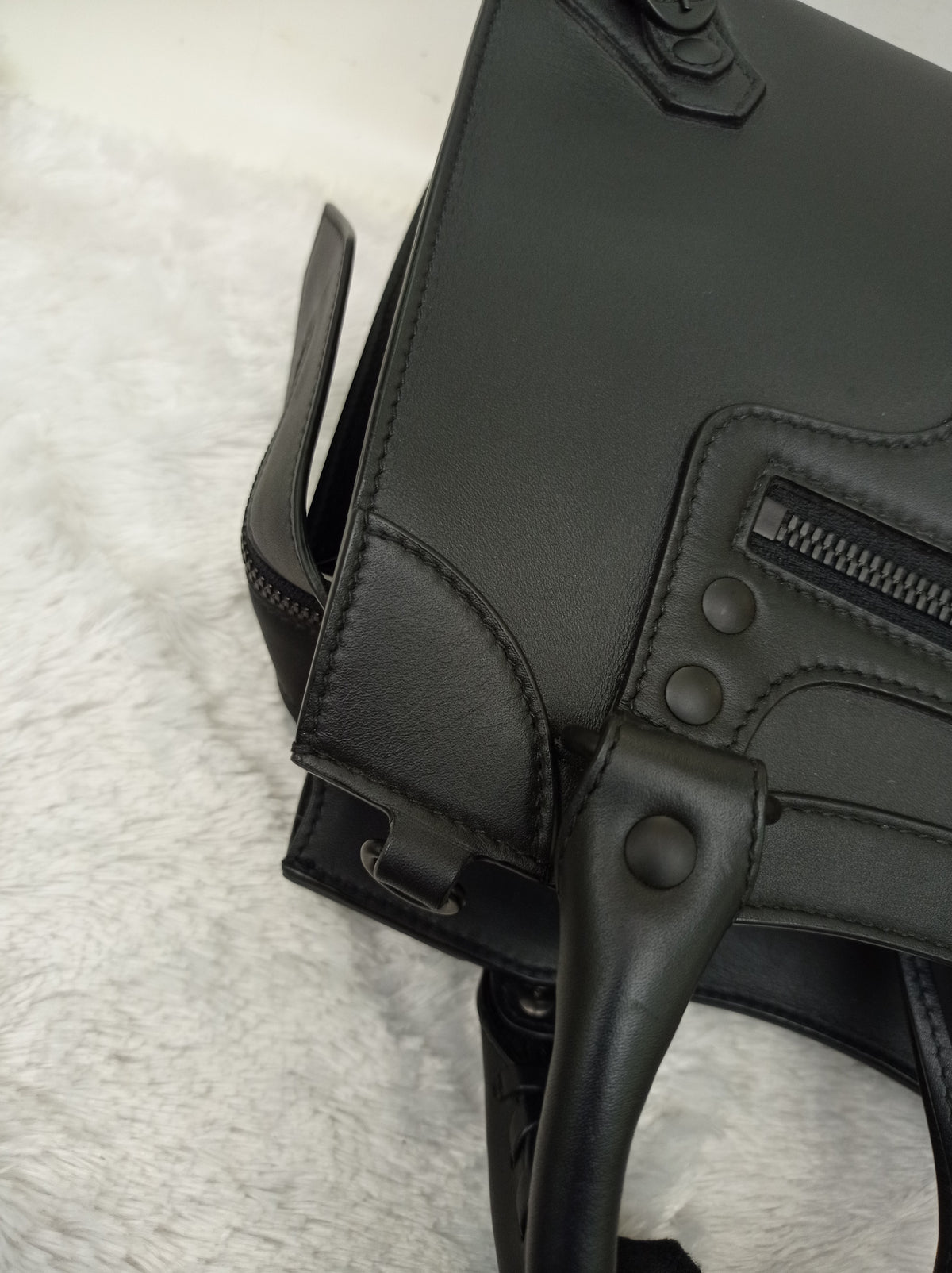 Balenciaga Neo City Classic Small Calfskin All Black 2020