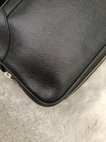 LV Neo Pavel Clutch Taiga Ardoise Black 2009