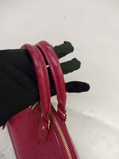 LV Alma PM Ostrich Prune 2013