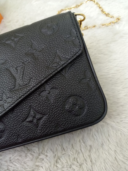 LV Felicie GM Monogram Empreinte Noir (CHIP)