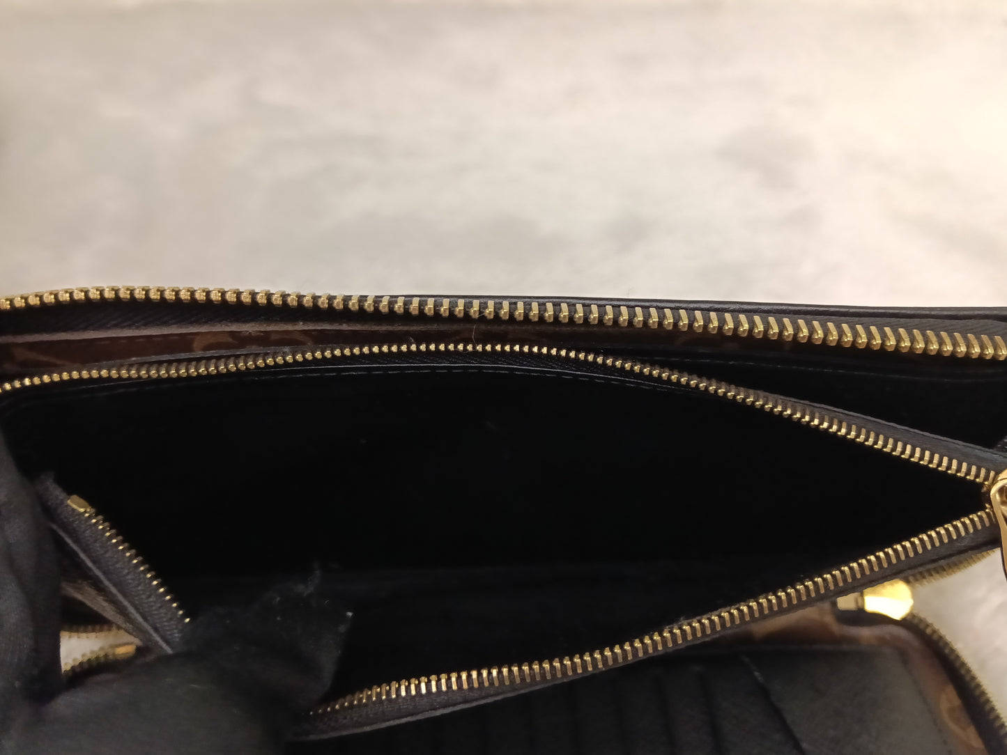 LV Zippy Retiro Organizer Wallet Monogram Noir