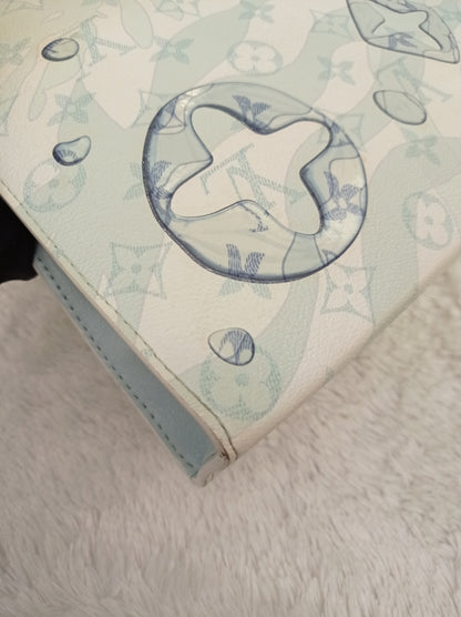 LV Pochette Voyage MM Crystal Blue (CHIP)
