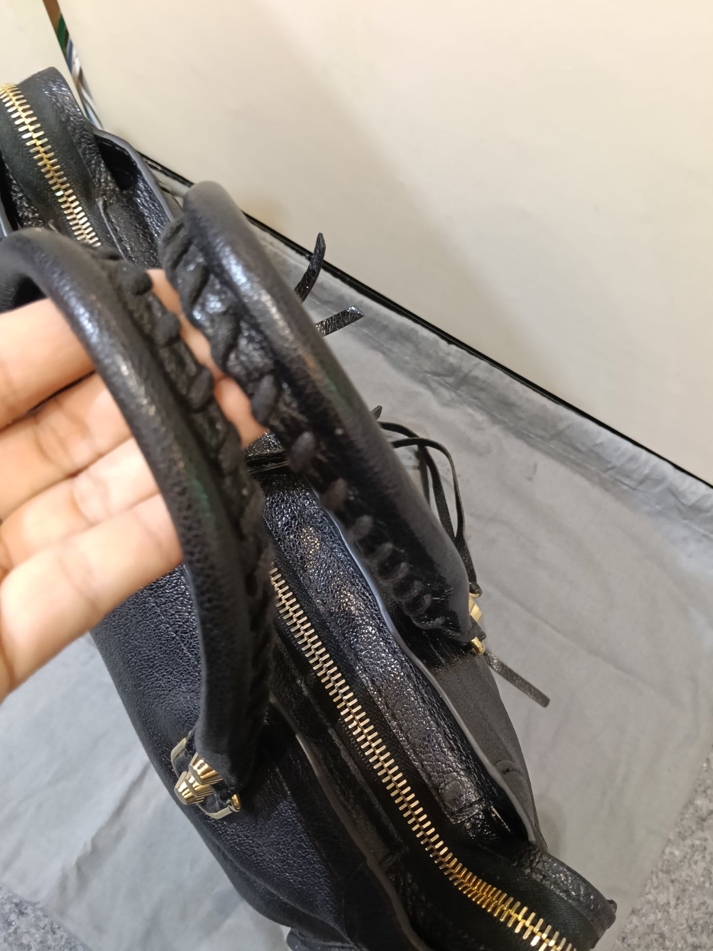 Balenciaga Small City Edge Black GHW 2020