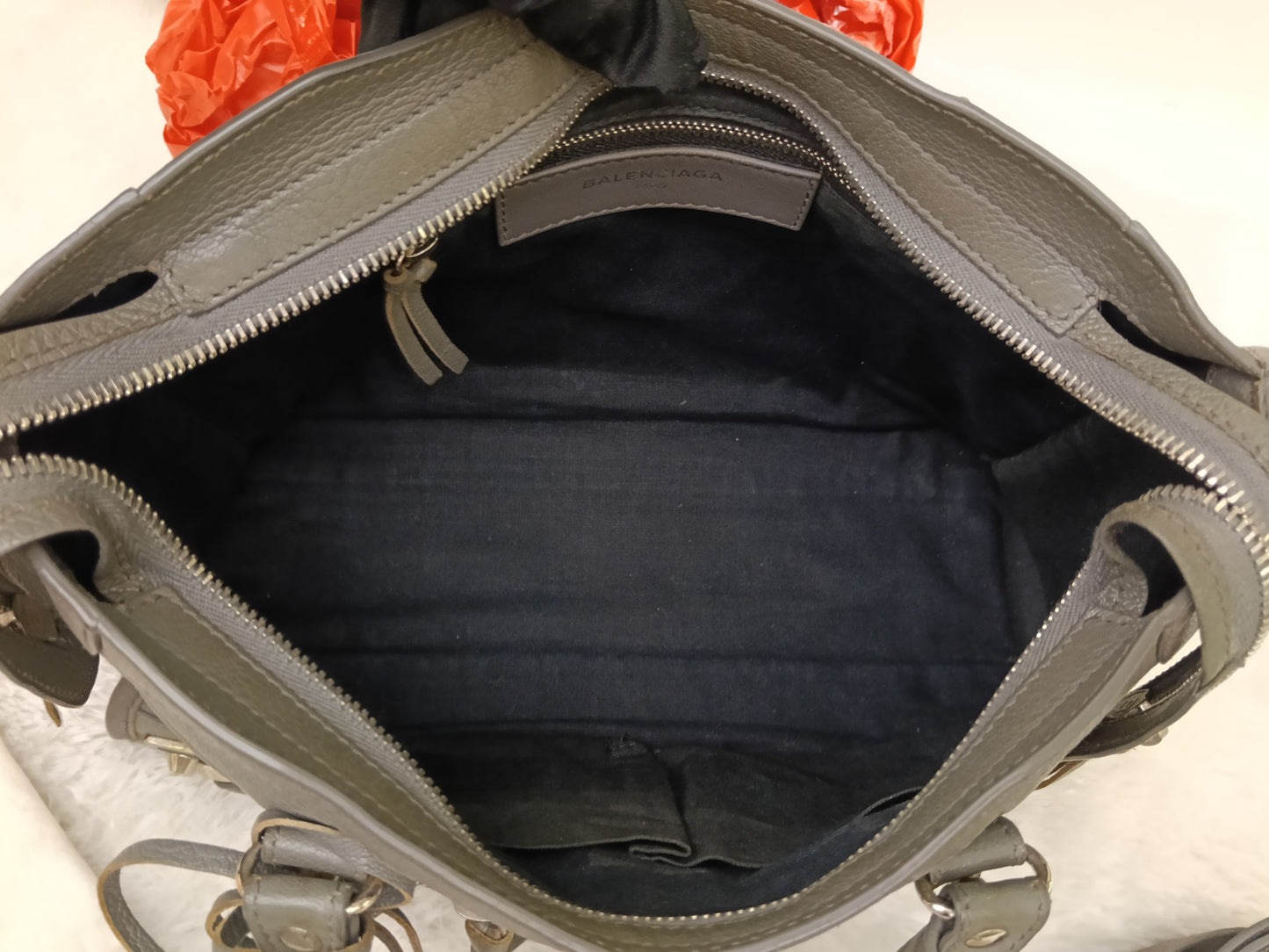 Balenciaga Small City Edge Grey SHW 2017