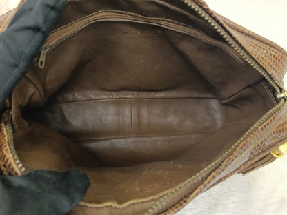 Chanel Camera Tassel Lizard Brown GHW #0