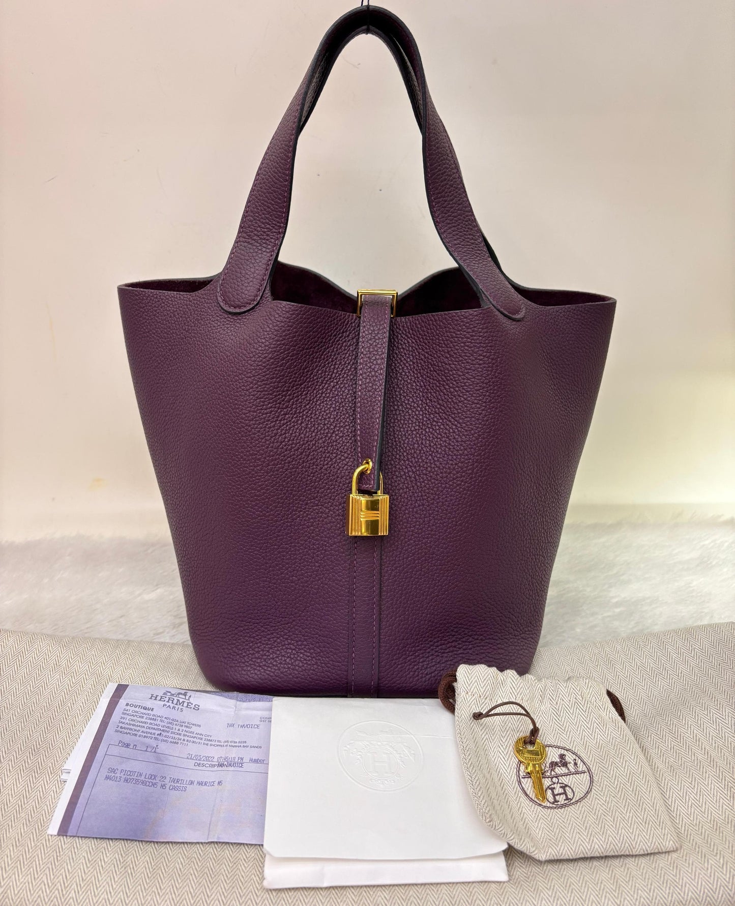 Picotin Lock 22 Clem Cassis GHW #U