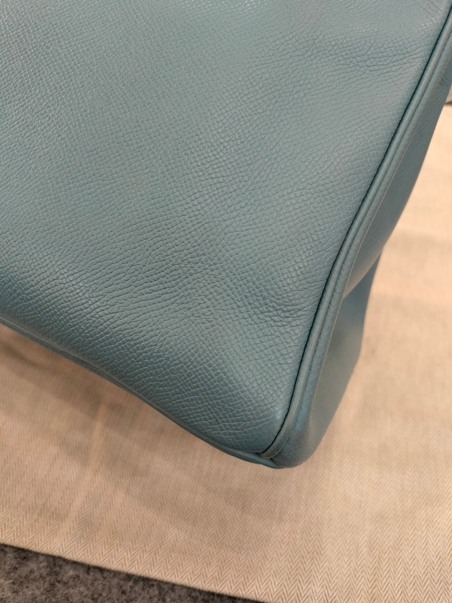 B35 Epsom Blue Jeans PHW #N square